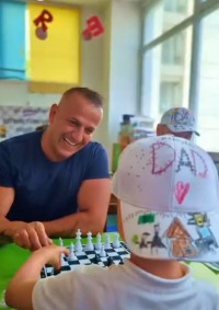 Babalar g&uuml;n&uuml; Baba-&Ccedil;ocuk Satran&ccedil; at&ouml;lyemiz