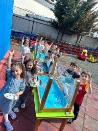 sanat&ccedil;ılarımızla a&ccedil;ık havada keyifli bir sanat etkinliği 🎨✨