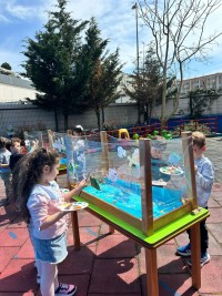 Erozyonu &ouml;nlemeyi, ağa&ccedil;ların toprağa nasıl can yeleği olduğunu &ouml;ğrendik.